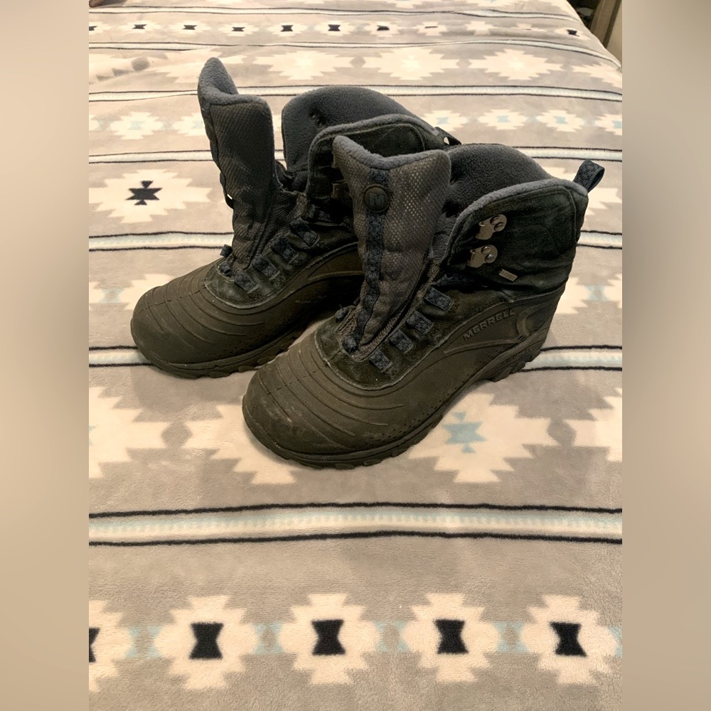 Mens Merrell Waterproof Hiking Boots